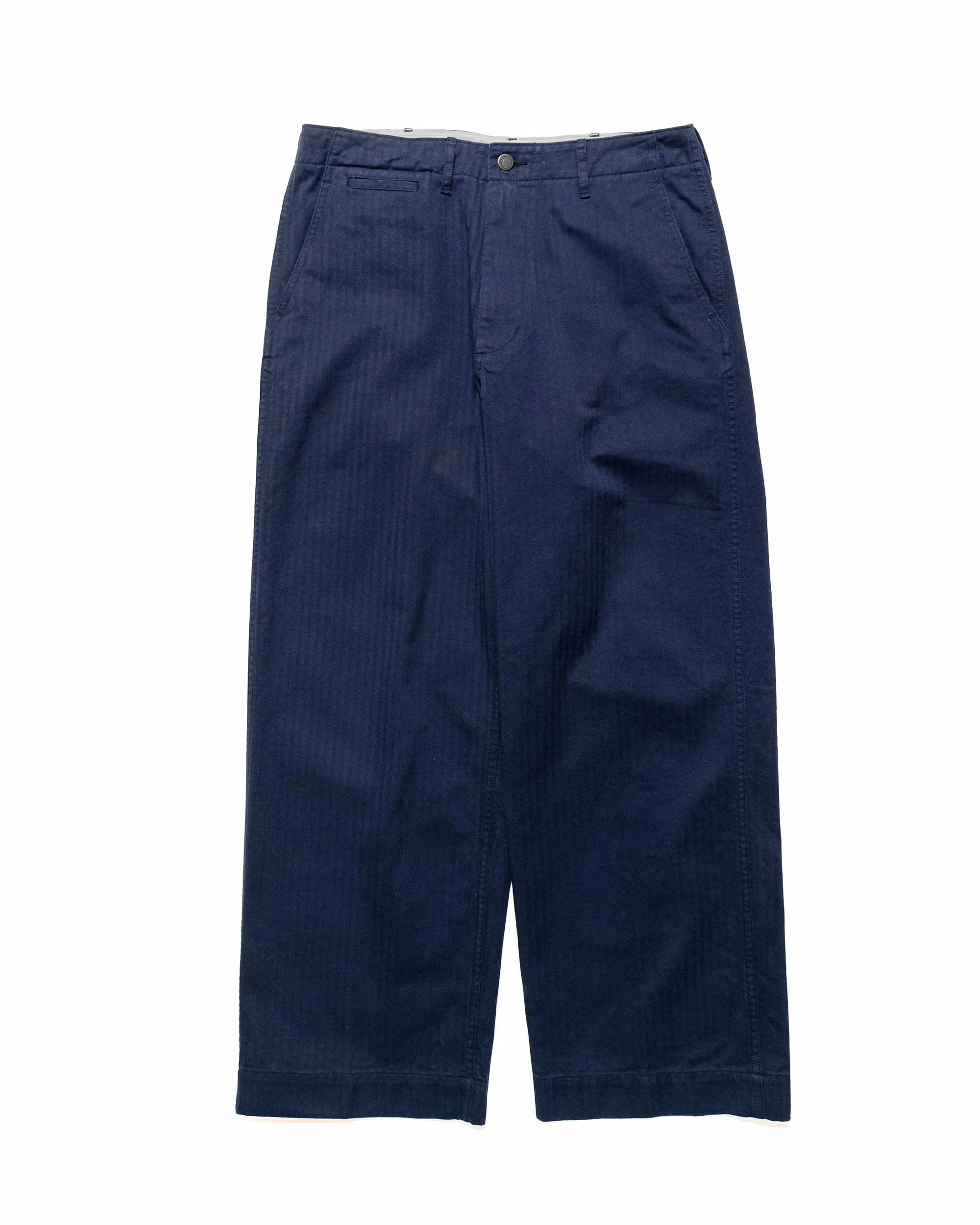 MIL Trousers Herringbone Navy - 1