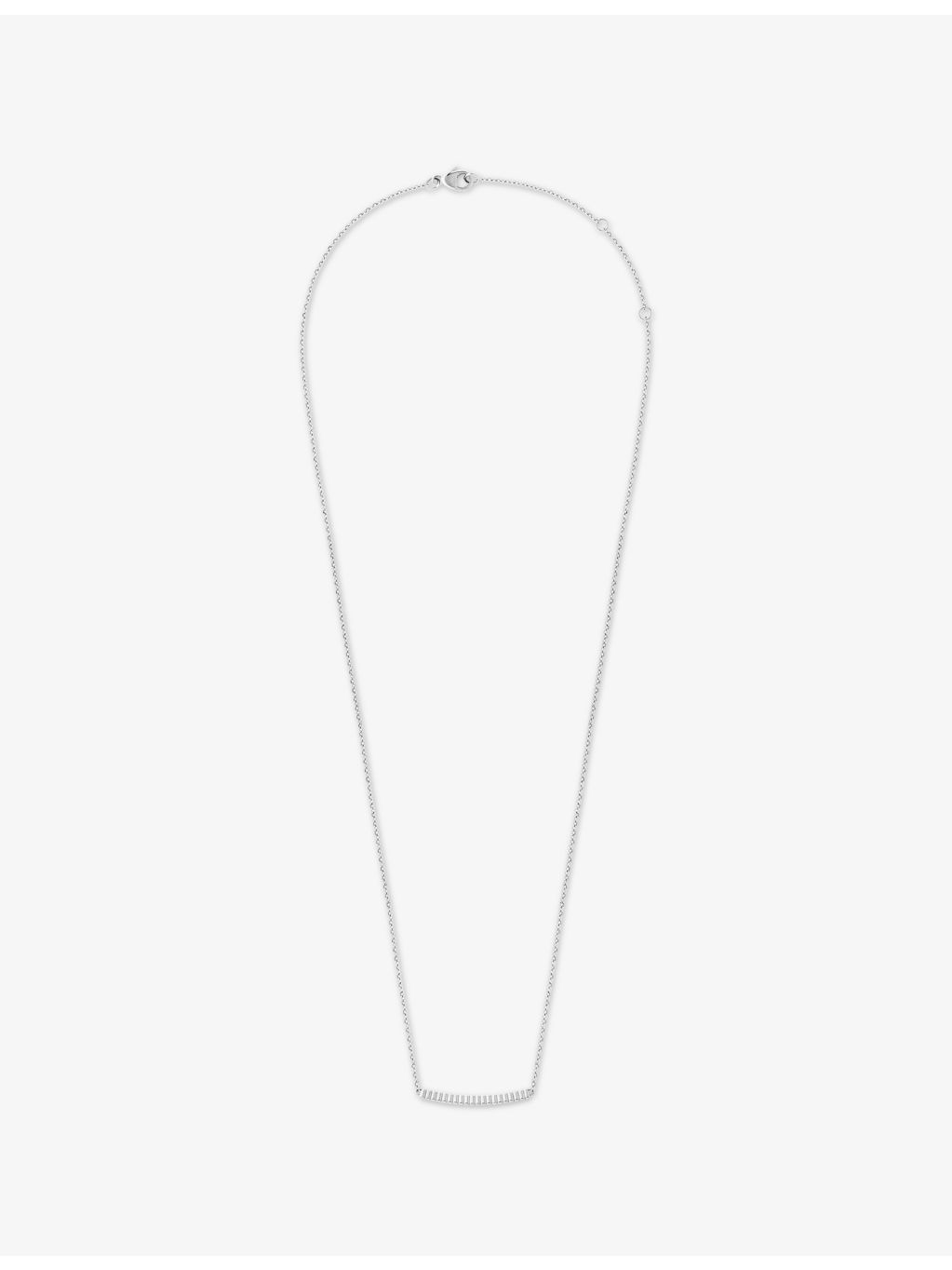 Quatre Grosgrain 18ct White-Gold Pendant Necklace - 3