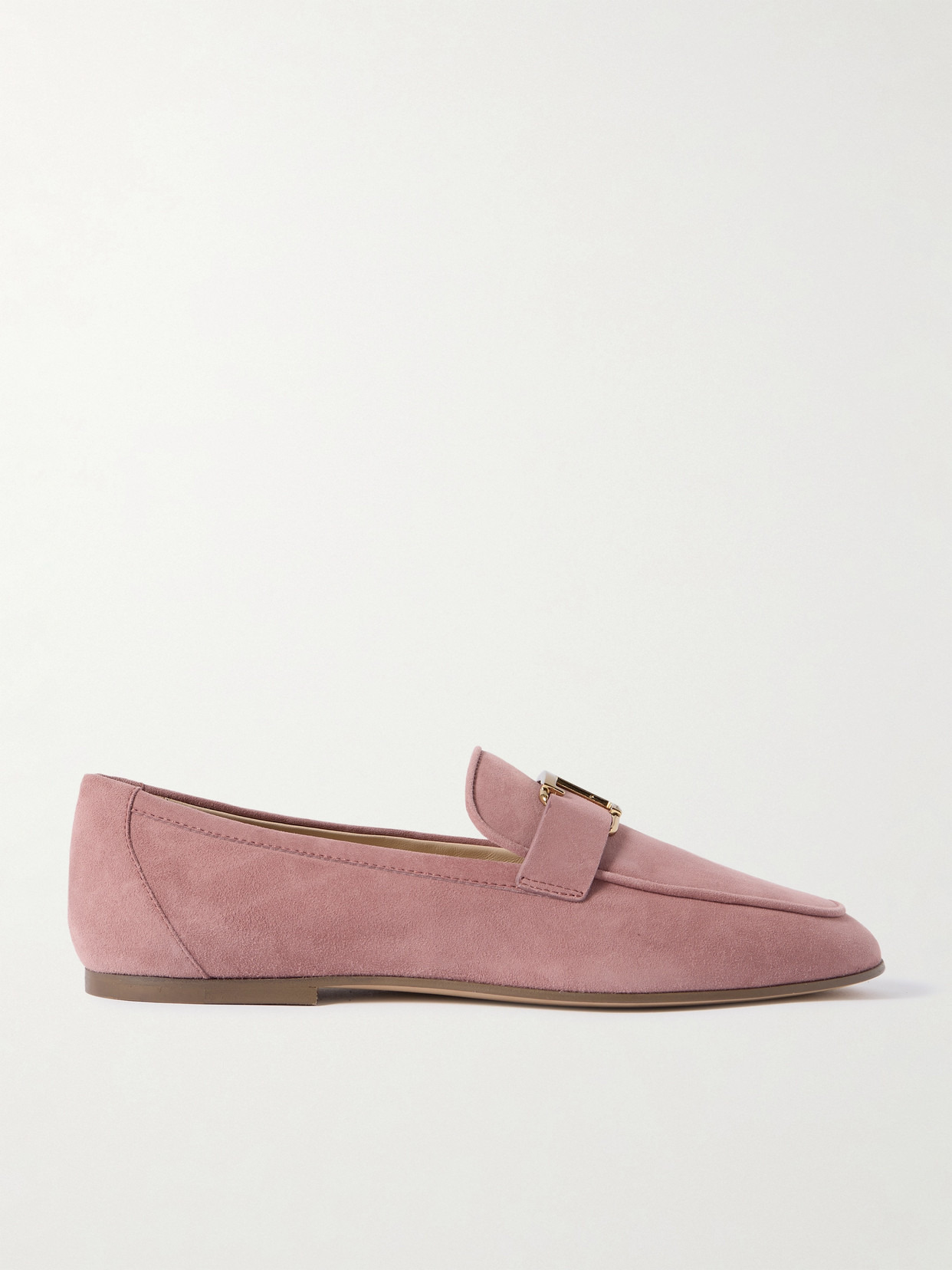 Embellished Nubuck Loafers - 1
