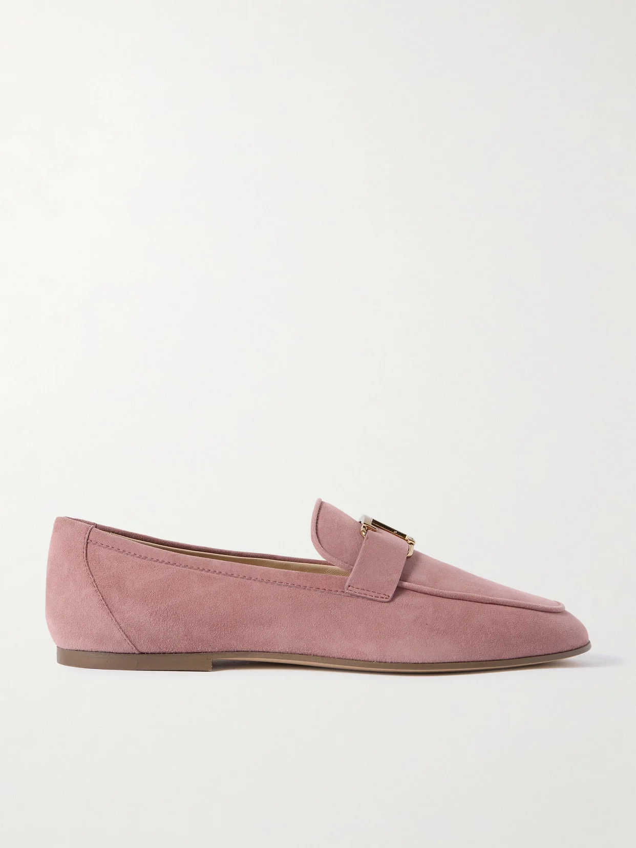 Embellished Nubuck Loafers - 1
