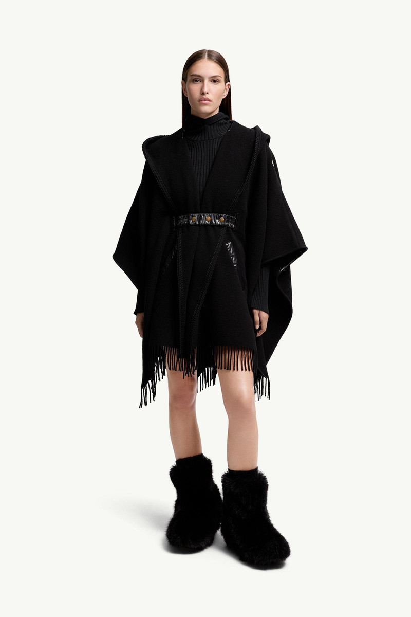 Belted Wool Cape 4