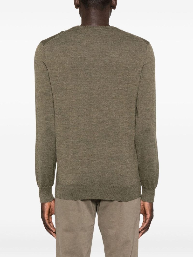 V-neck wool sweater 4