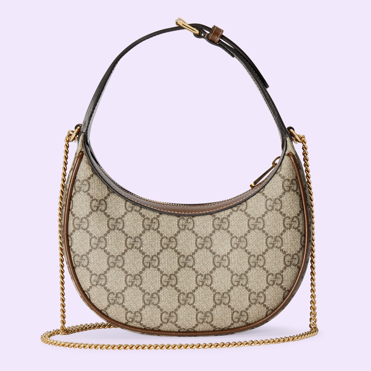 Half-moon-shaped mini bag with Interlocking G - 5