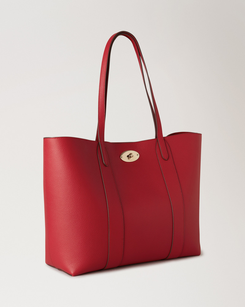 Bayswater Tote Scarlet Red Small Classic Grain 4