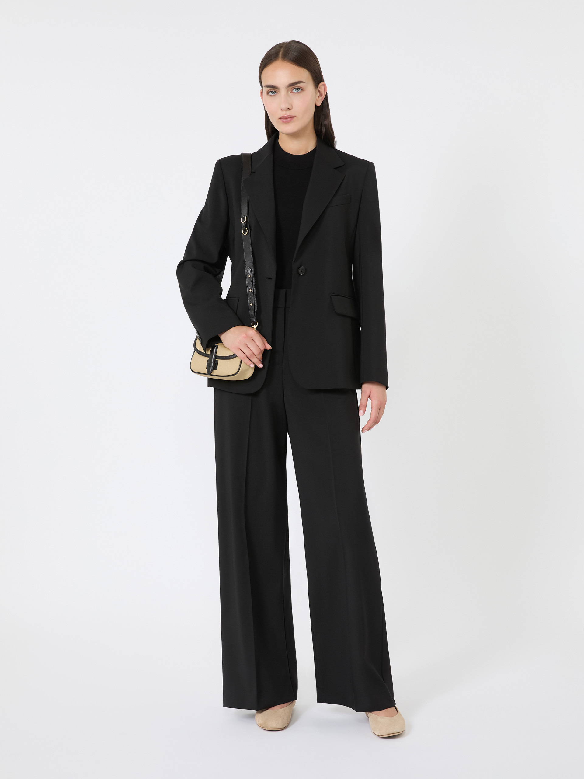 LAMINE Natural stretch wool blazer - 2
