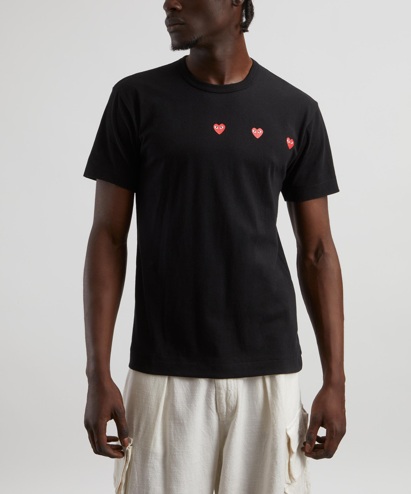 Comme des Garçons PLAY Multi Red Heart T-Shirt outlook