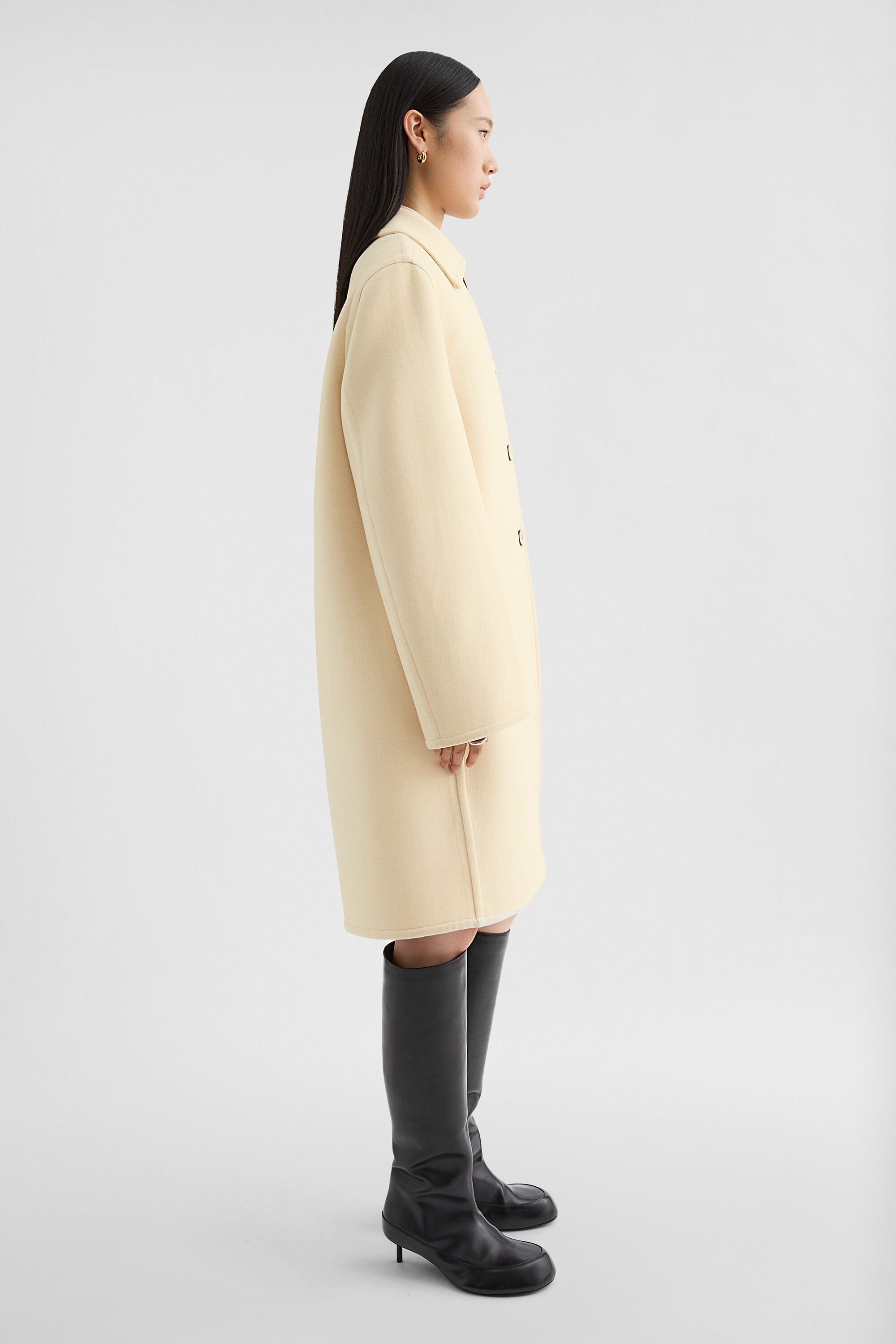 Double Wool Coat - 5