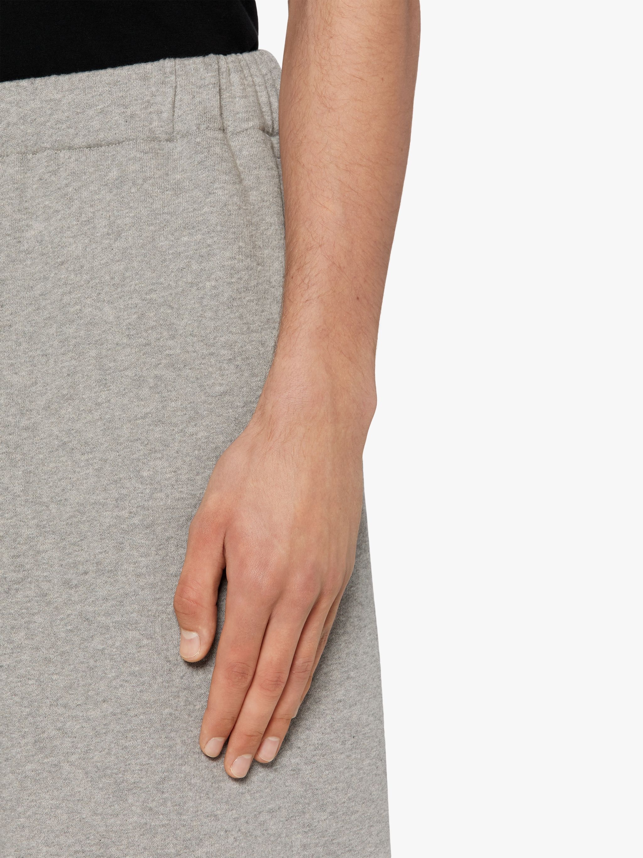 GREY COTTON SWEATSHORTS - 5