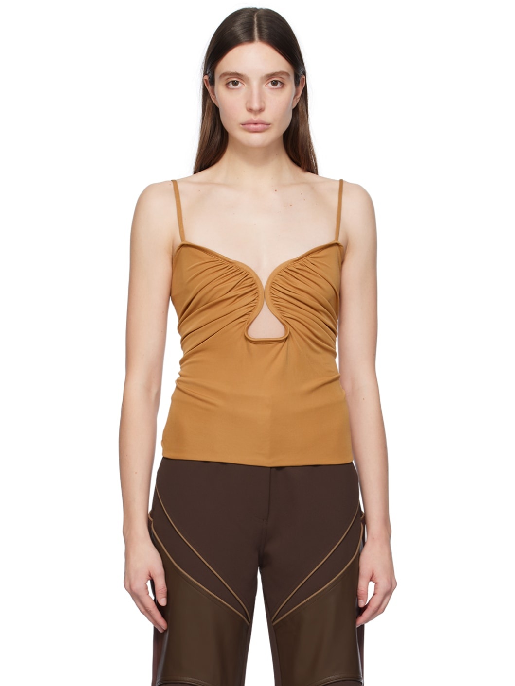 Tan Val Camisole - 1