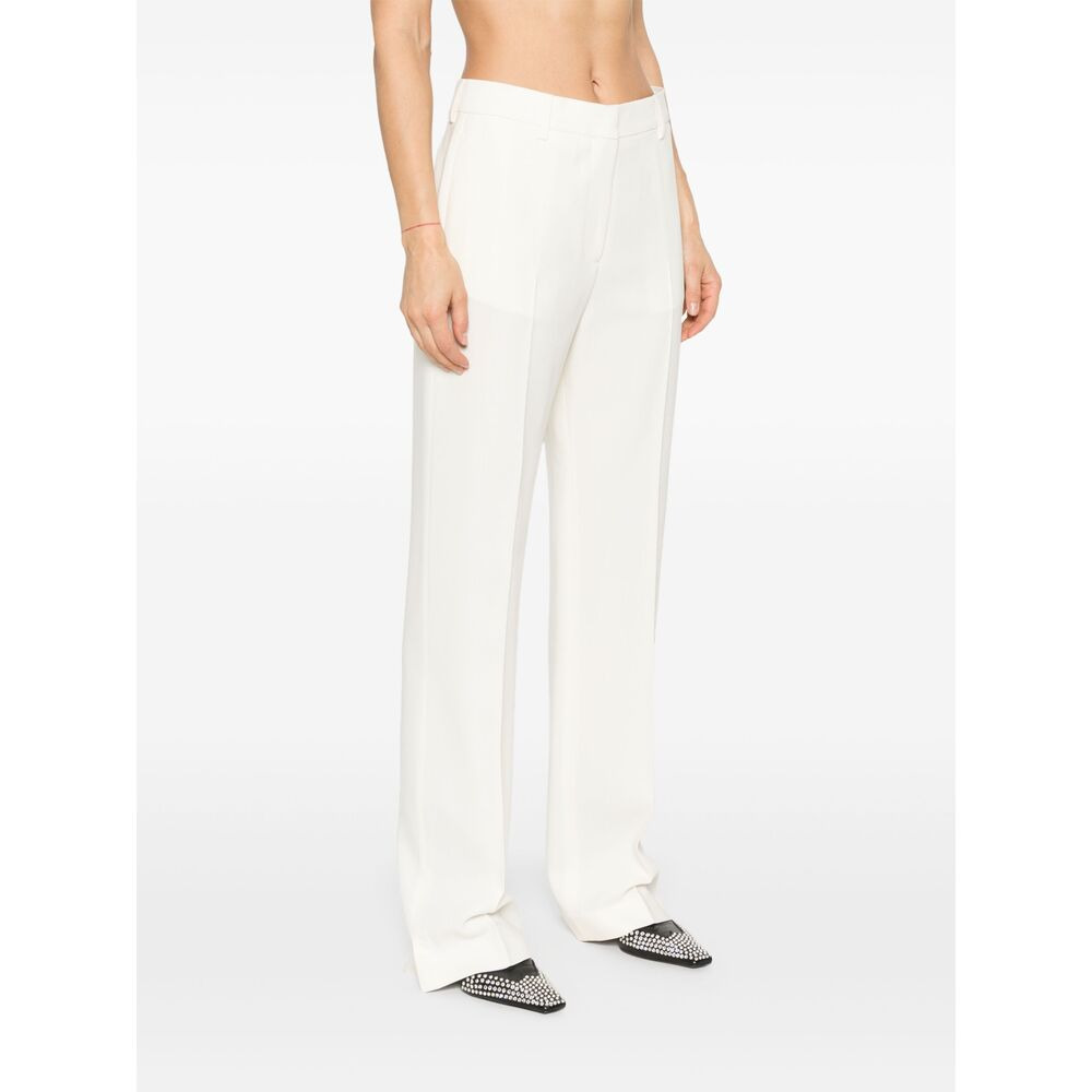 Golden Goose White Trousers - Straight Trousers Women - 5