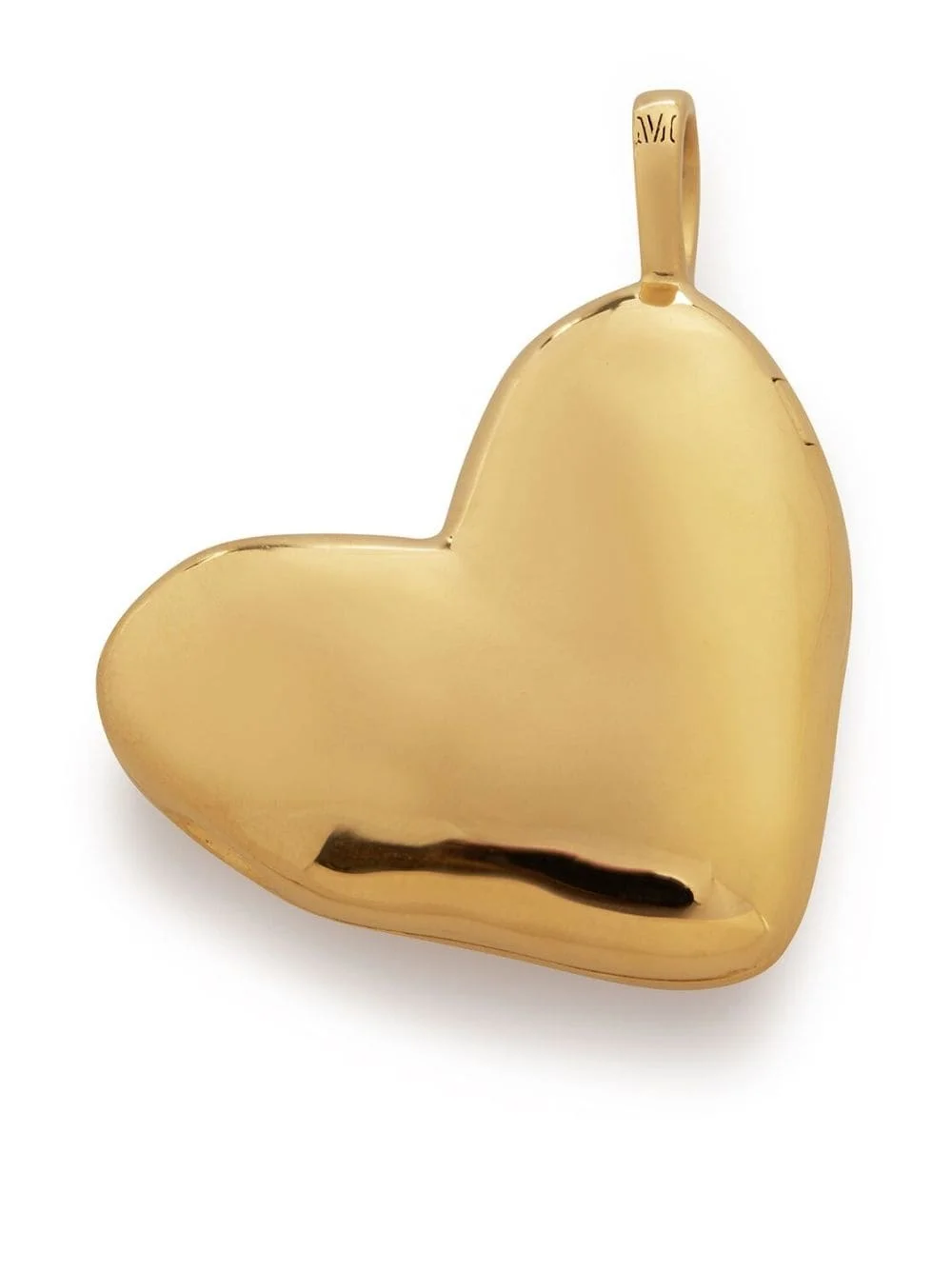 heart locket pendant - 1
