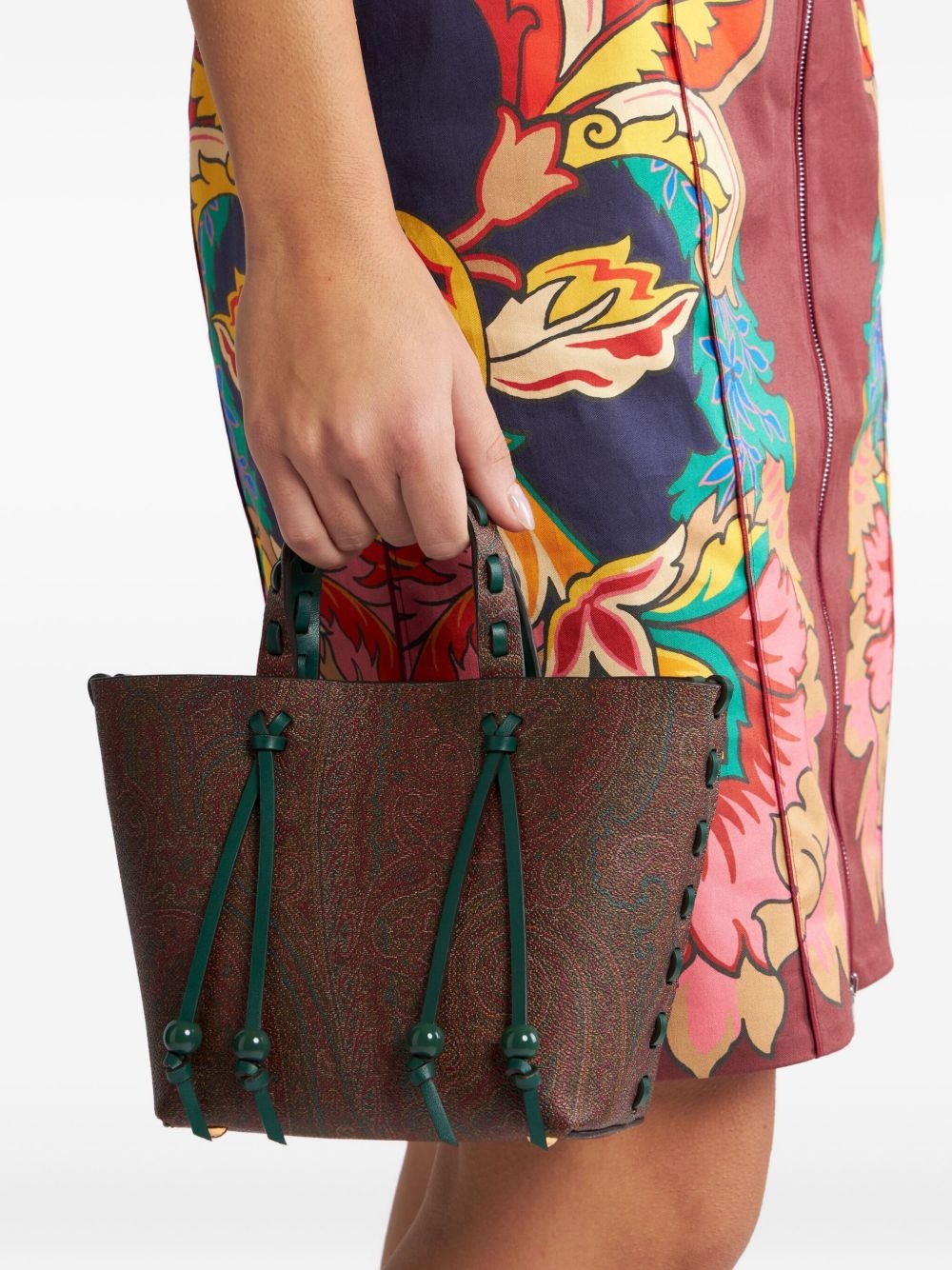 paisley-print tote bag - 2