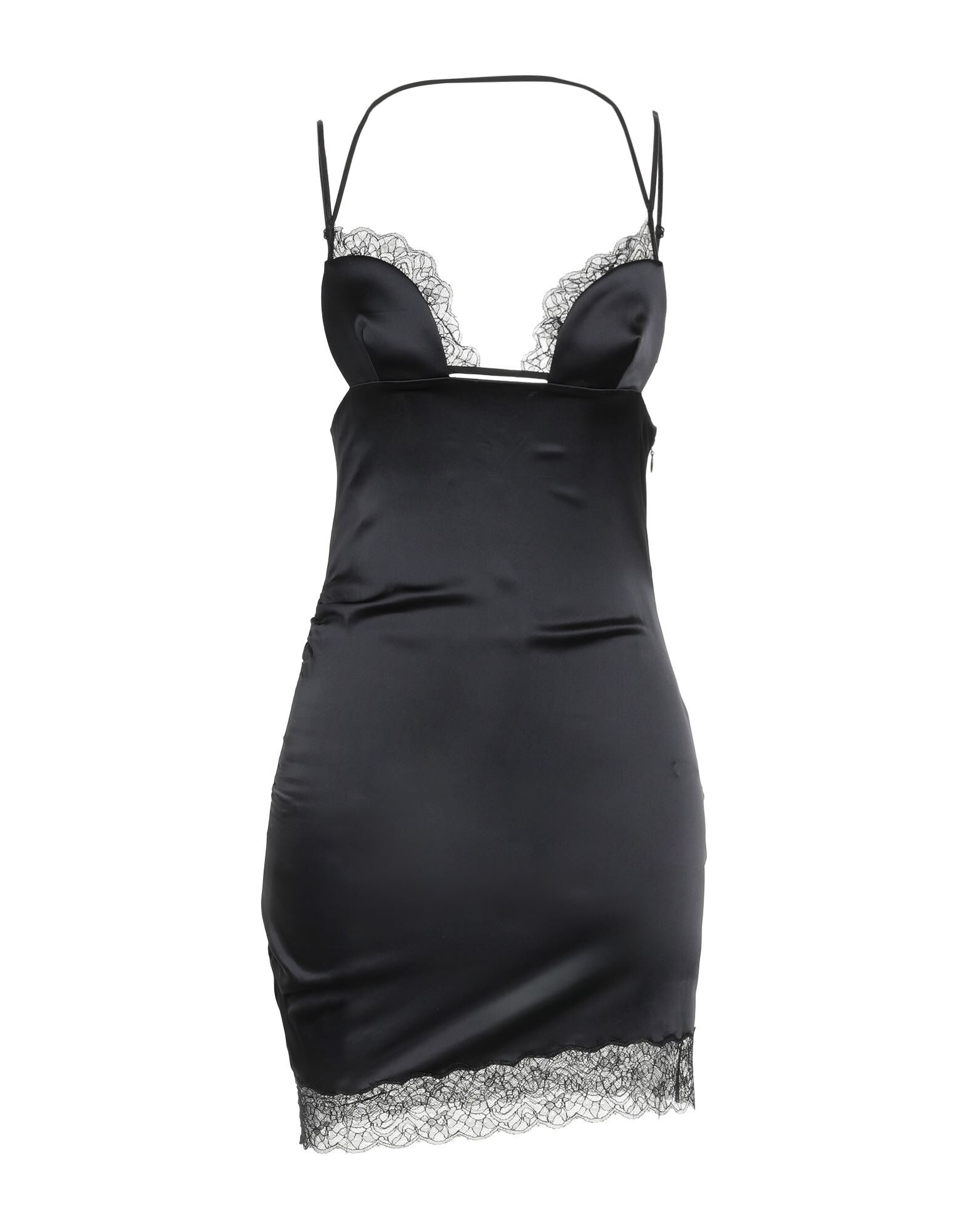 Black Women's Short Dress - 1