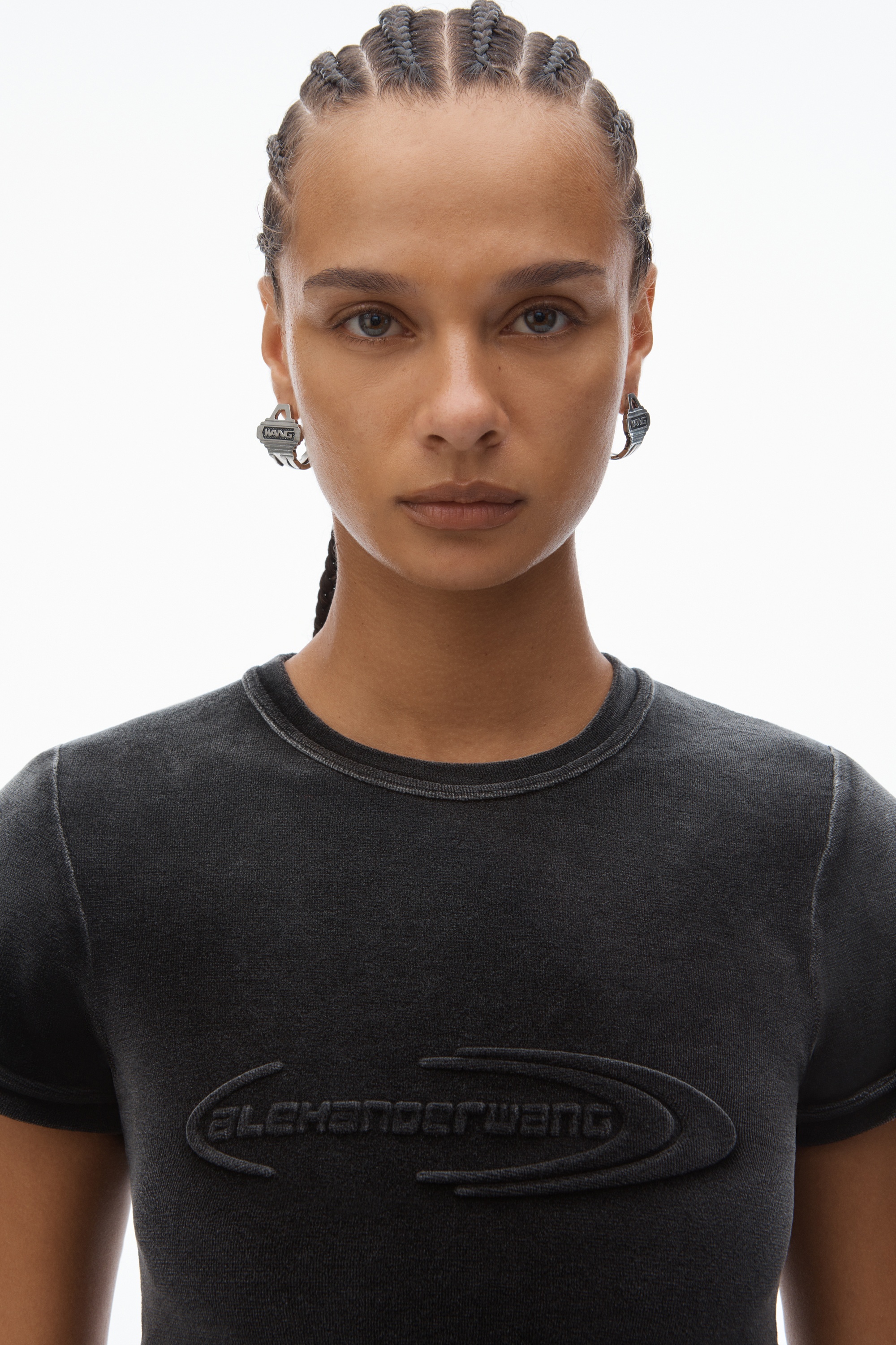 Baby Tee in Plush Velour - 5