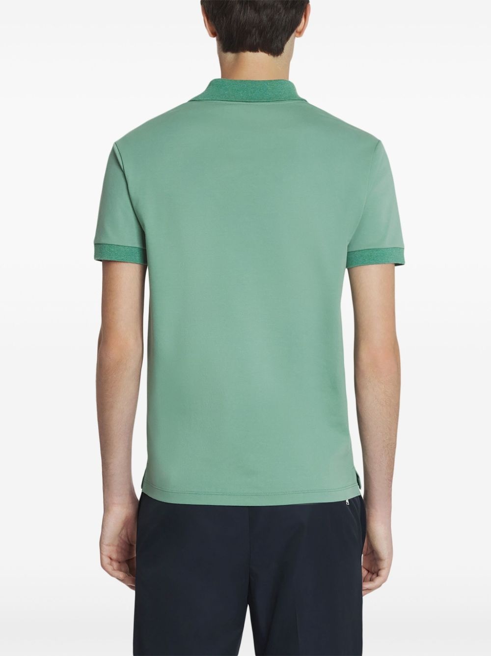 cotton polo shirt - 4
