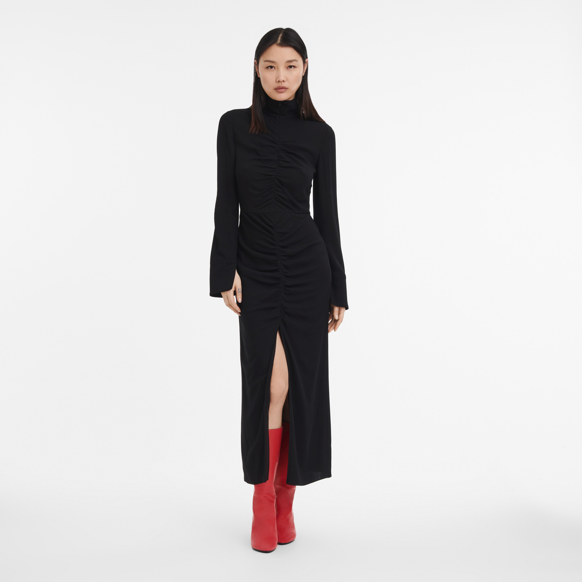 Dress Black - Crepe - 2