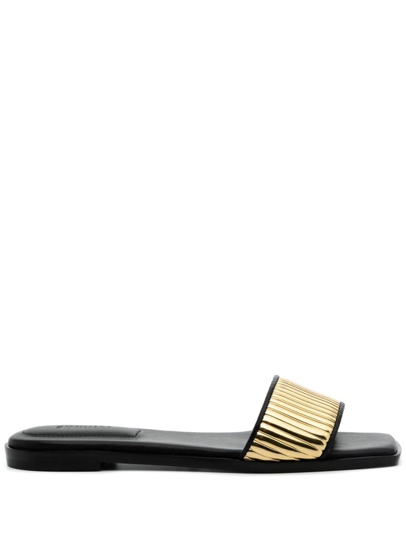 Carter leather slides 1