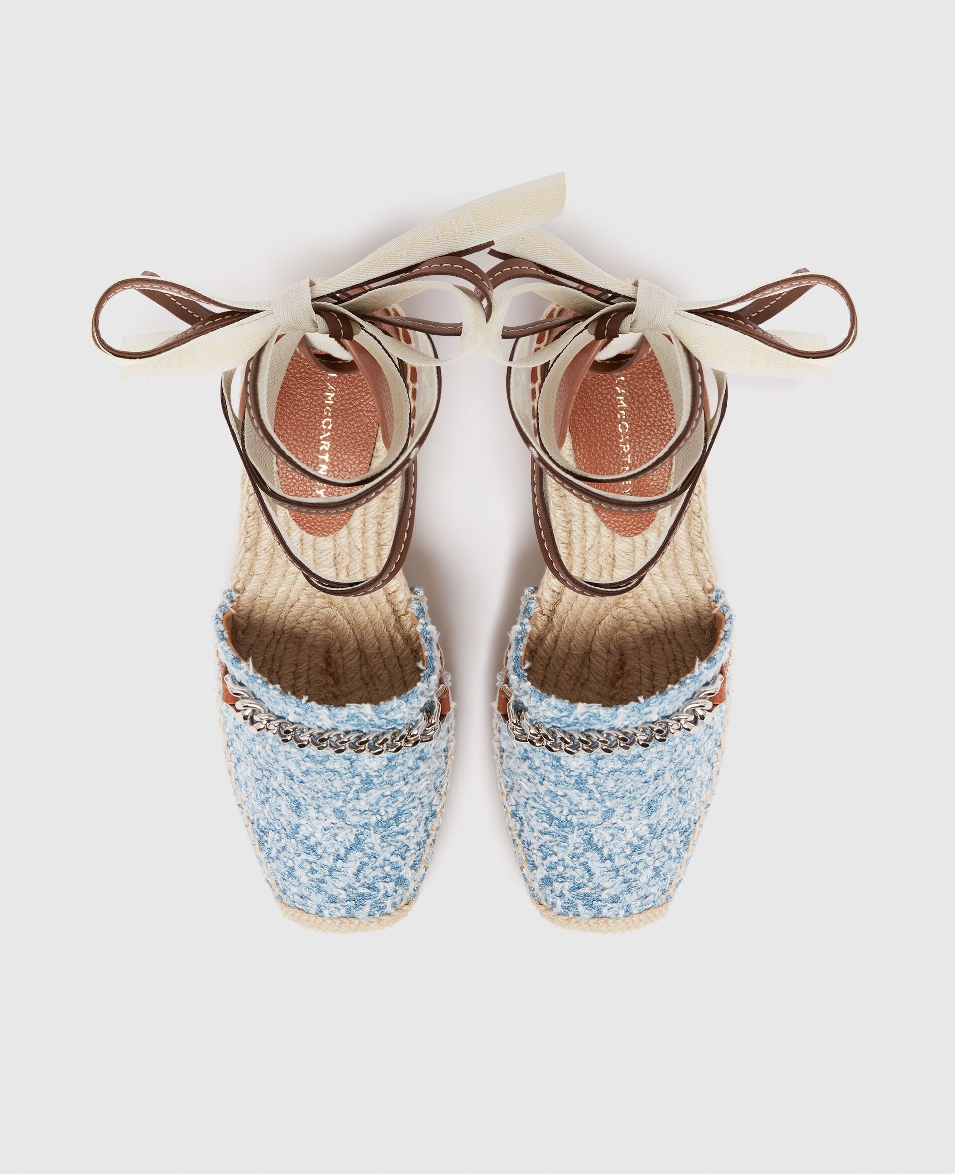 Gaia Bouclé Platform Espadrille Wedges - 5