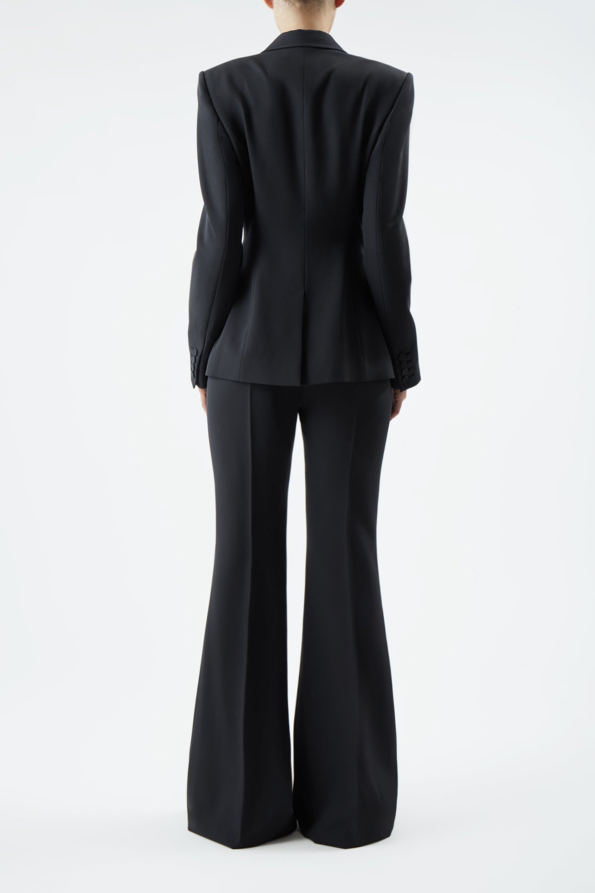 Bertha Blazer in Virgin Wool - 4