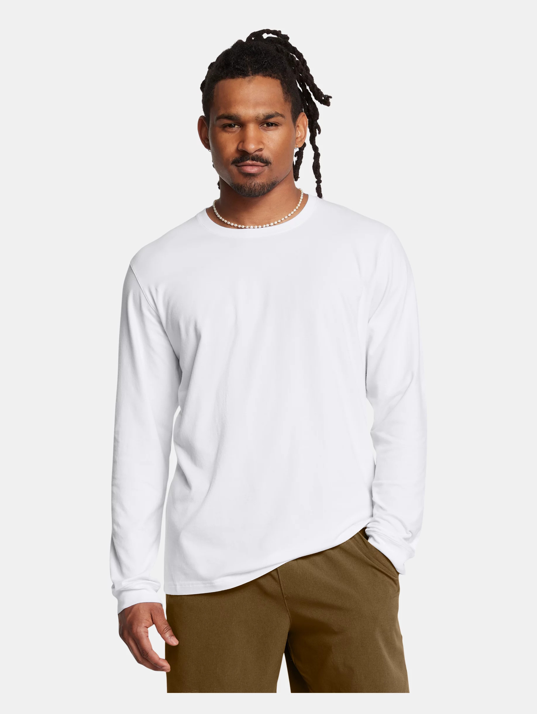 Men's UA Icon Charged Cotton® Long Sleeve - 2