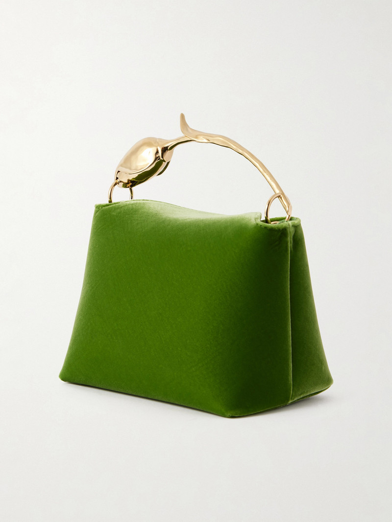 Bloom Mini Velvet Clutch 4