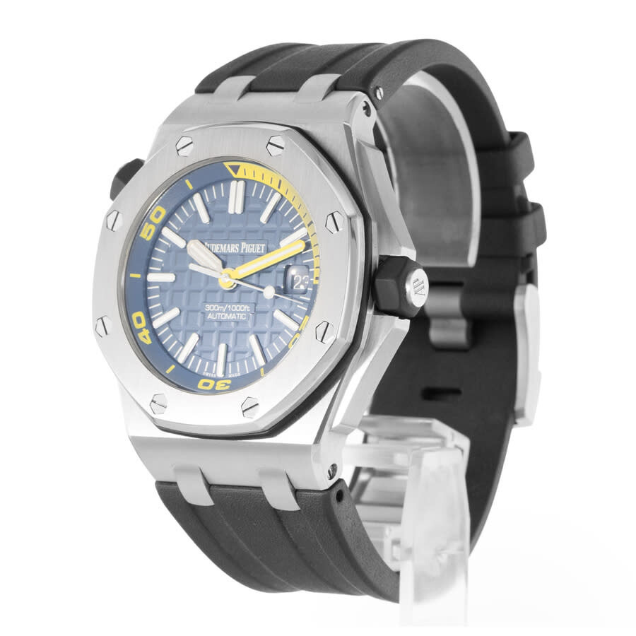 Pre-owned Audemars Piguet Royal Oak Offshore Blue Dial Men's Watch 15710ST.OO.A027CA.01 - 4