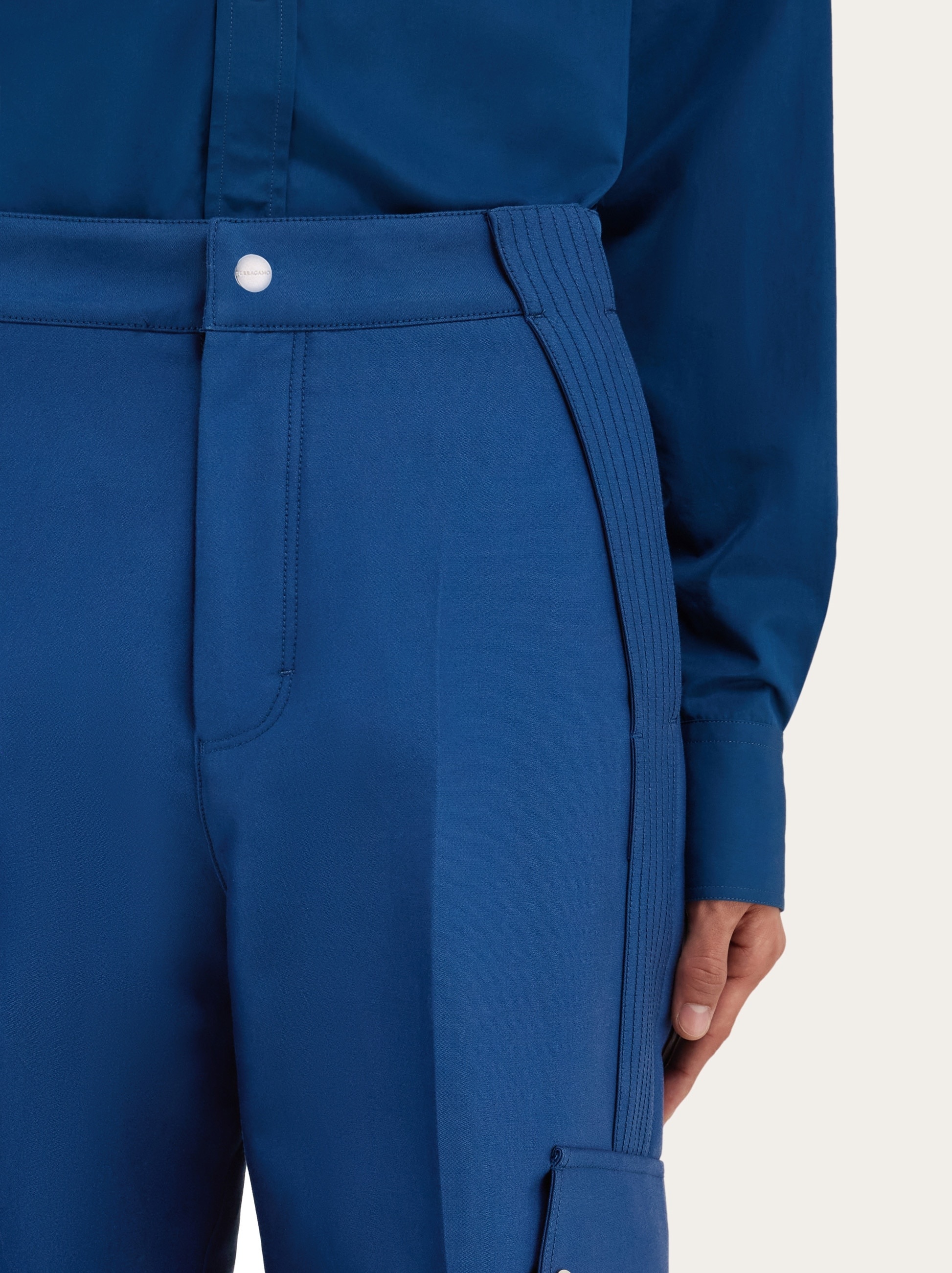 Viscose cargo pants - 5