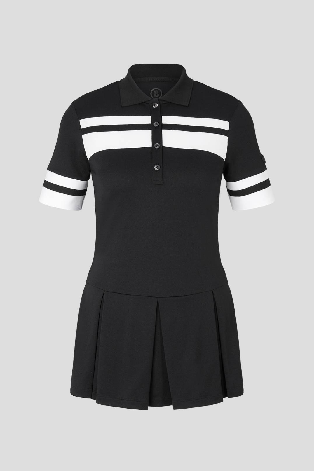 SENJA FUNCTIONAL POLO SHIRT IN BLACK - 1