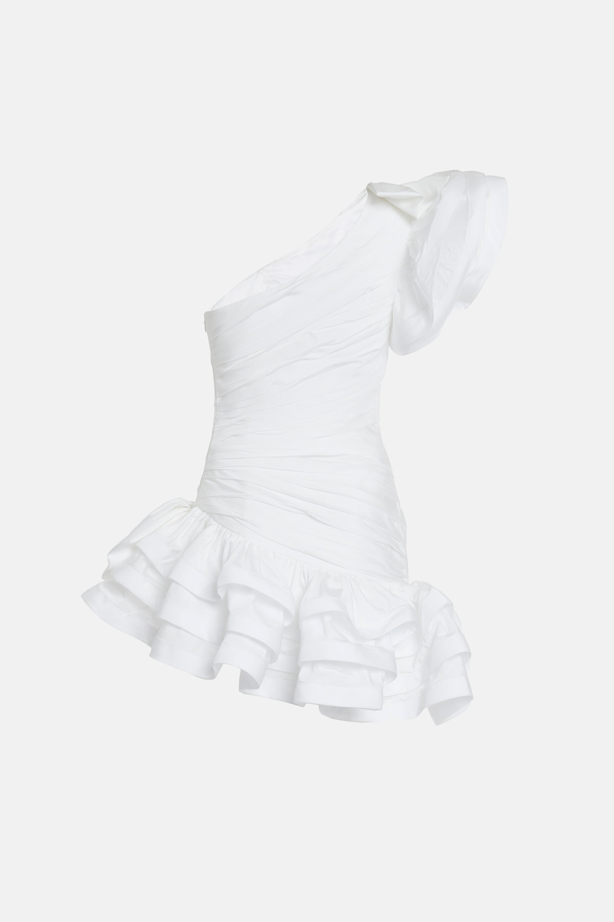TAFFETA MINI DRESS - 2