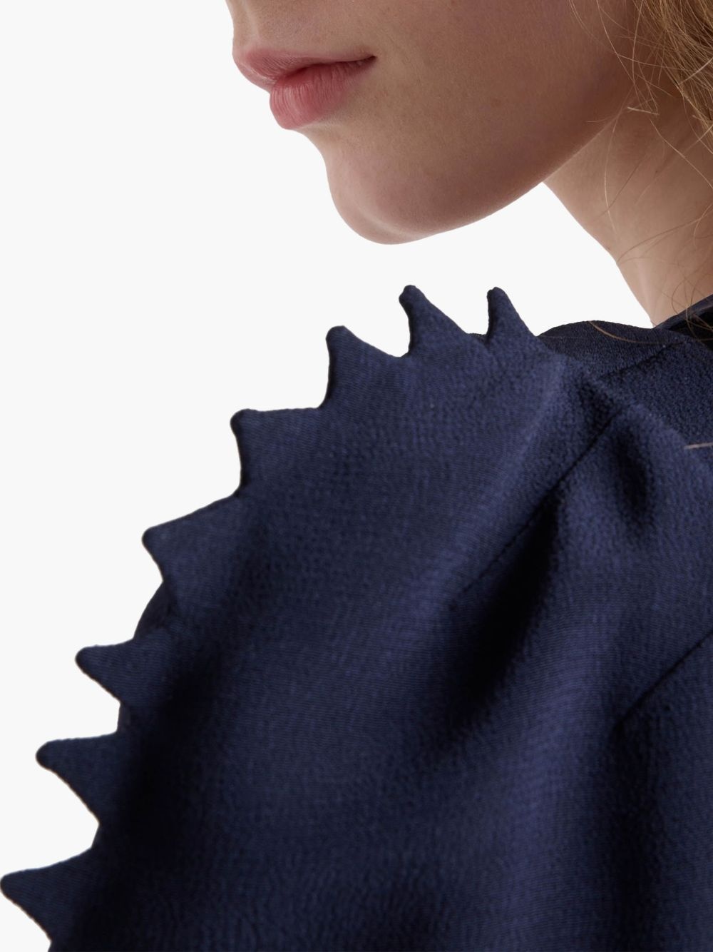 satin-crepe dress - 5