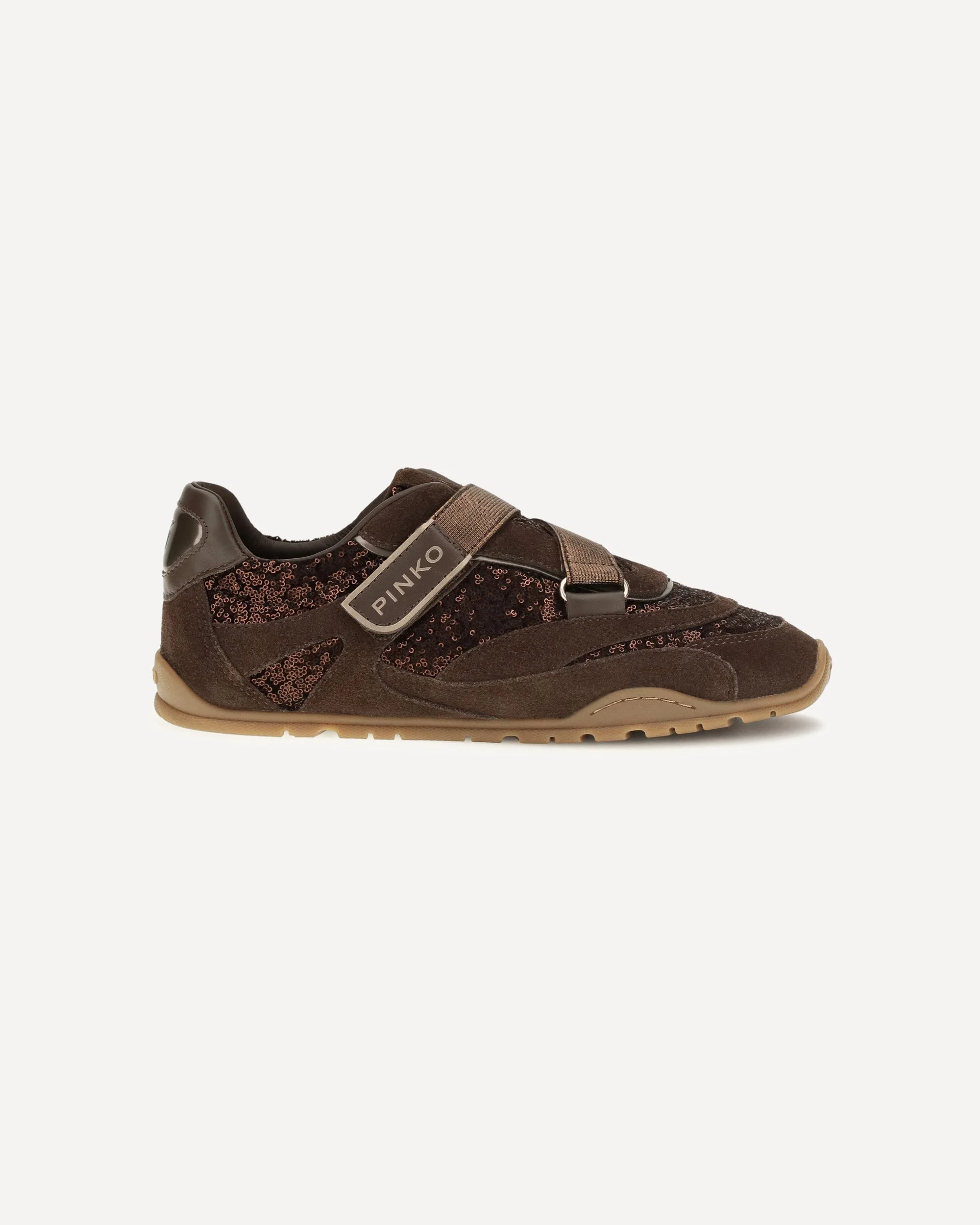 Yulia suede Sneakers with sequins - 1