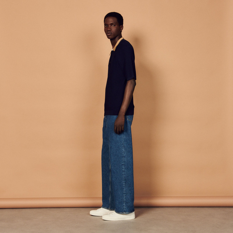 Knitted polo shirt 4