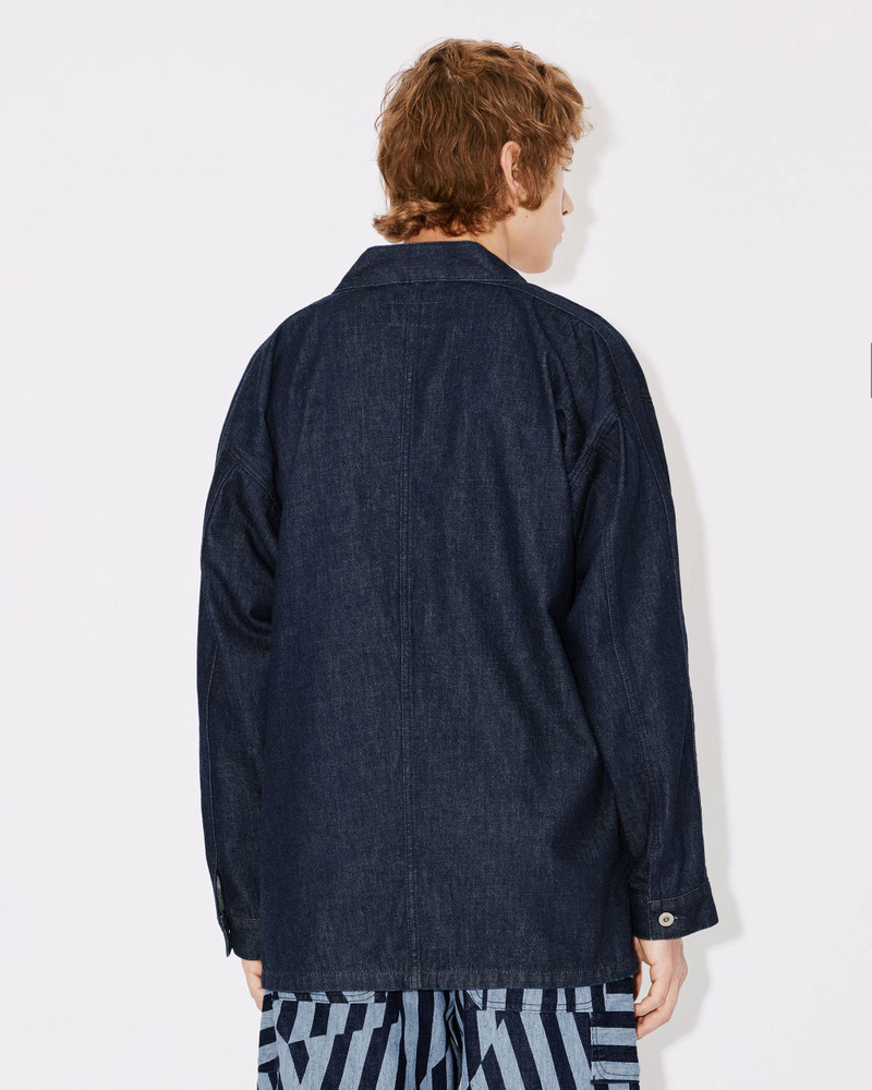 'BOKE FLOWER' Crest denim kimono jacket 4