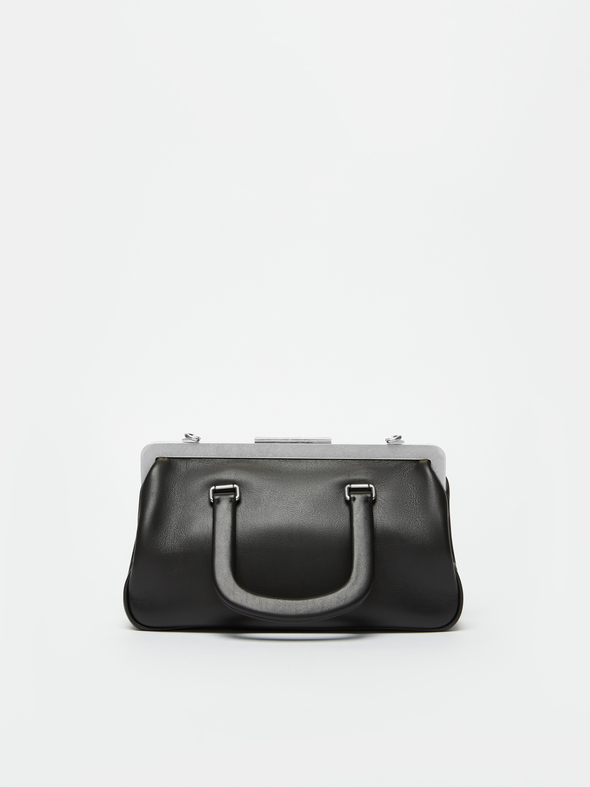 MAXMARACLASPS Leather handbag, small - 3