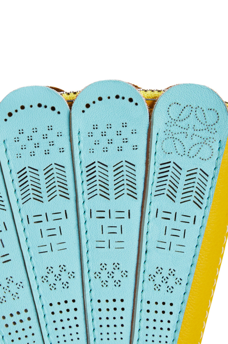 Fan Clutch bag in classic calfskin 5