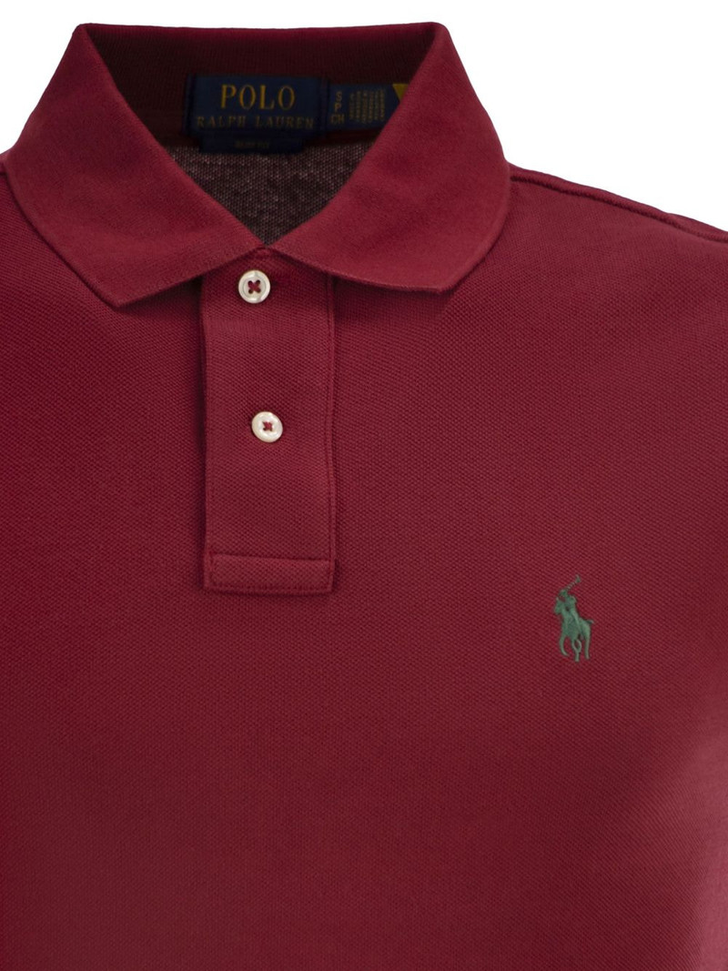 logo-embroidered polo shirt 4