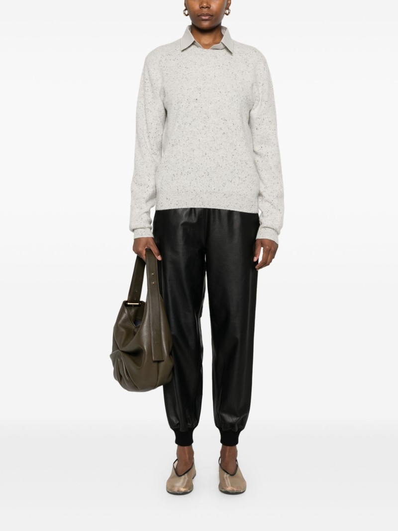 FRENCKENBERGER speckle-knit sweater outlook