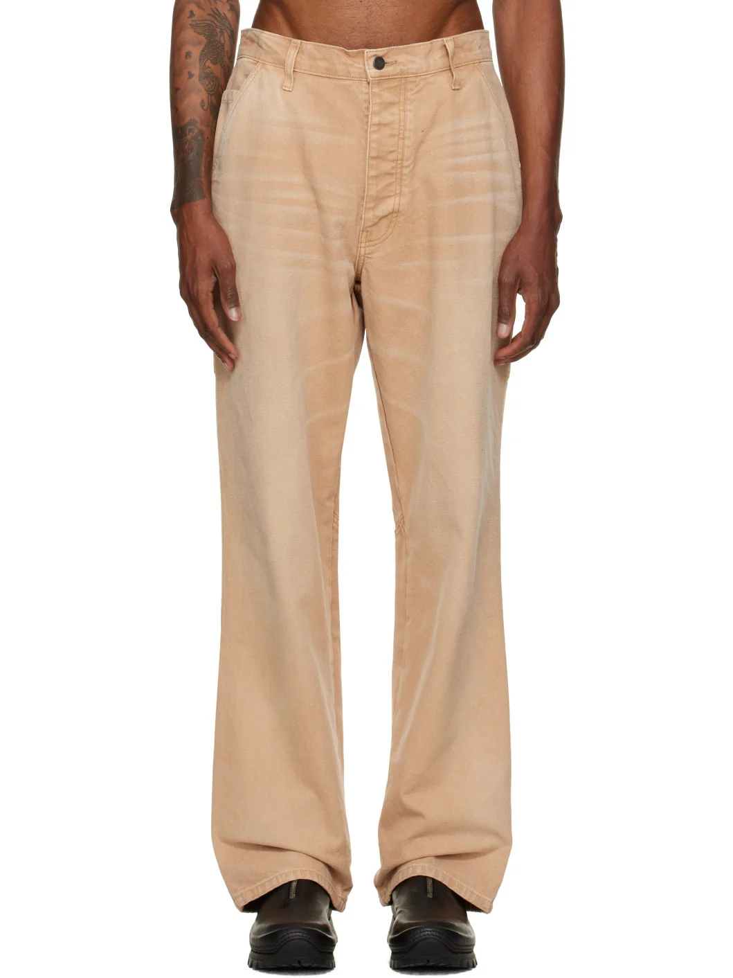 Tan Underground Cargo Pants - 1