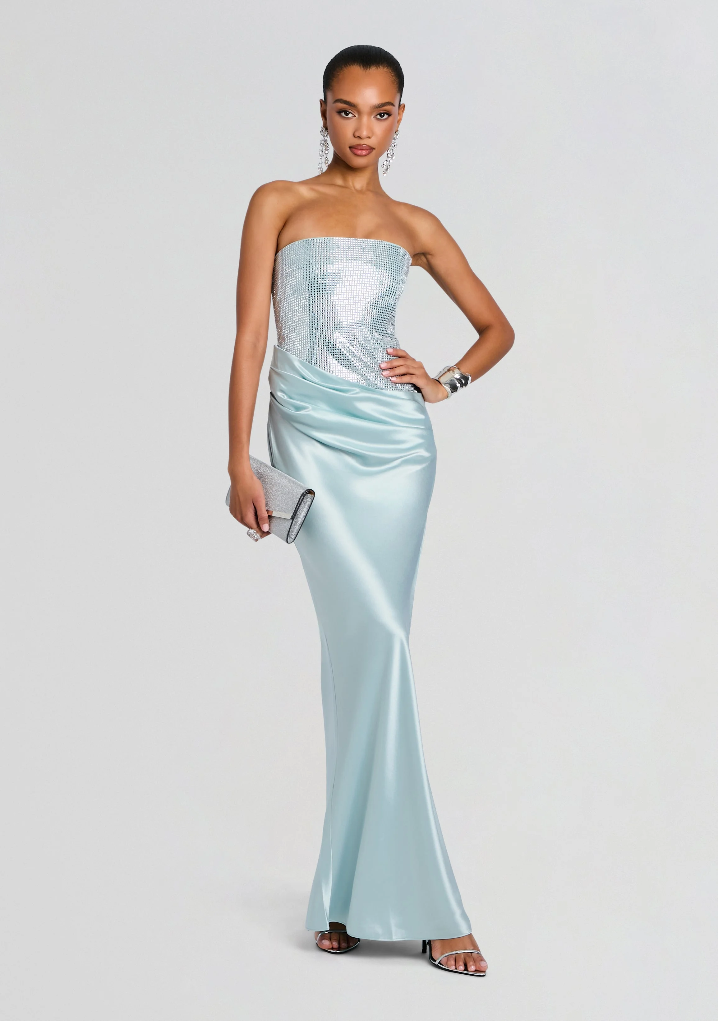 ALEXANDRA EMBELLISHED DRESS - 1