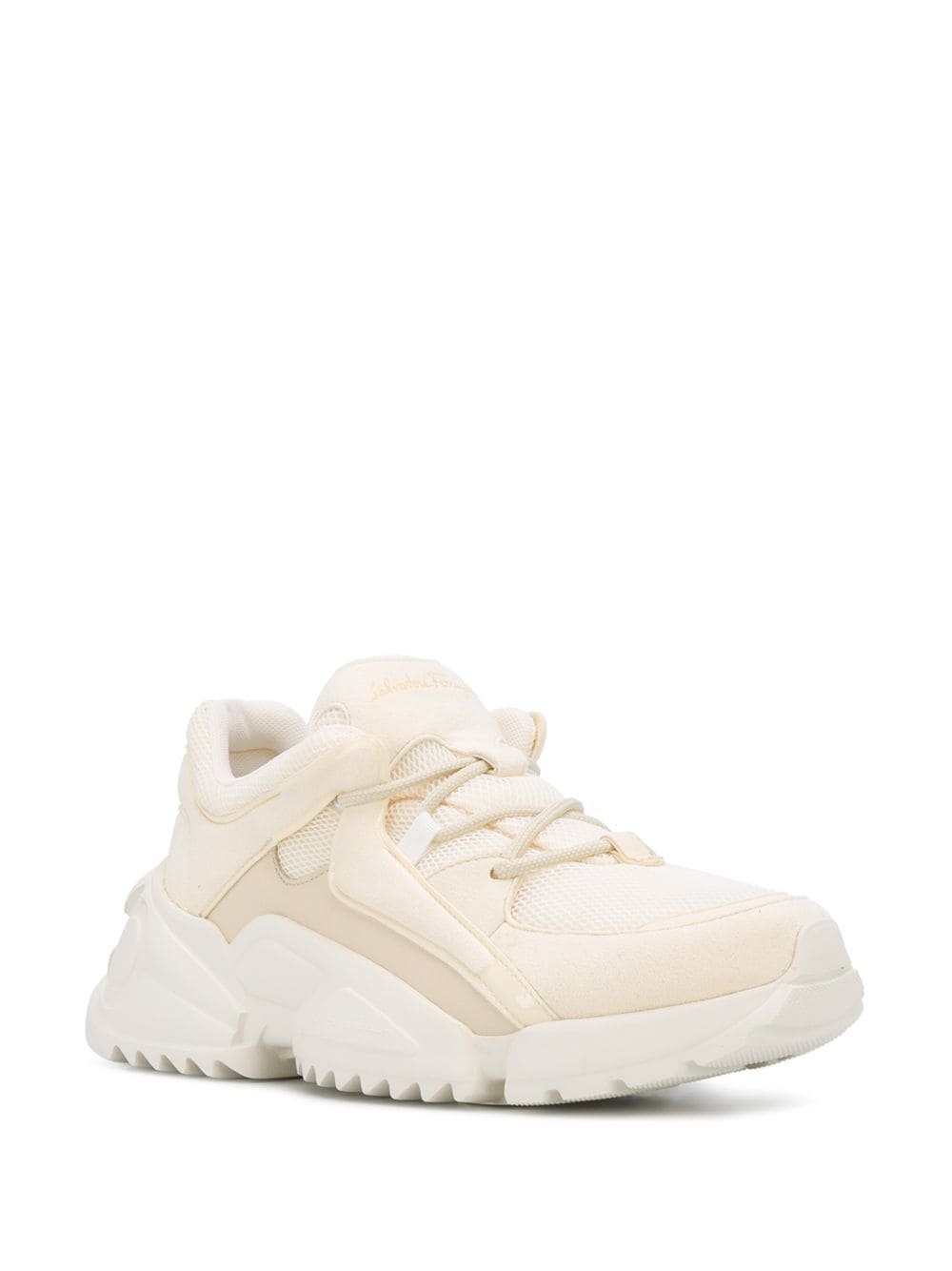 panelled chunky sneakers - 2