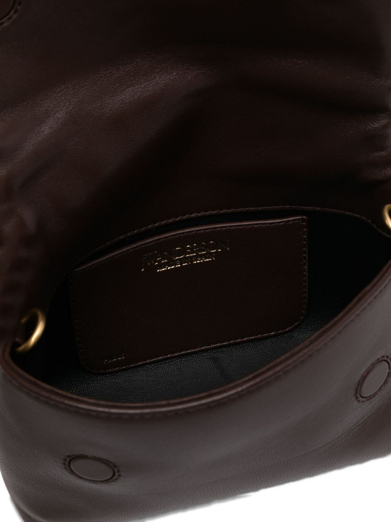 knotted leather tote bag 5