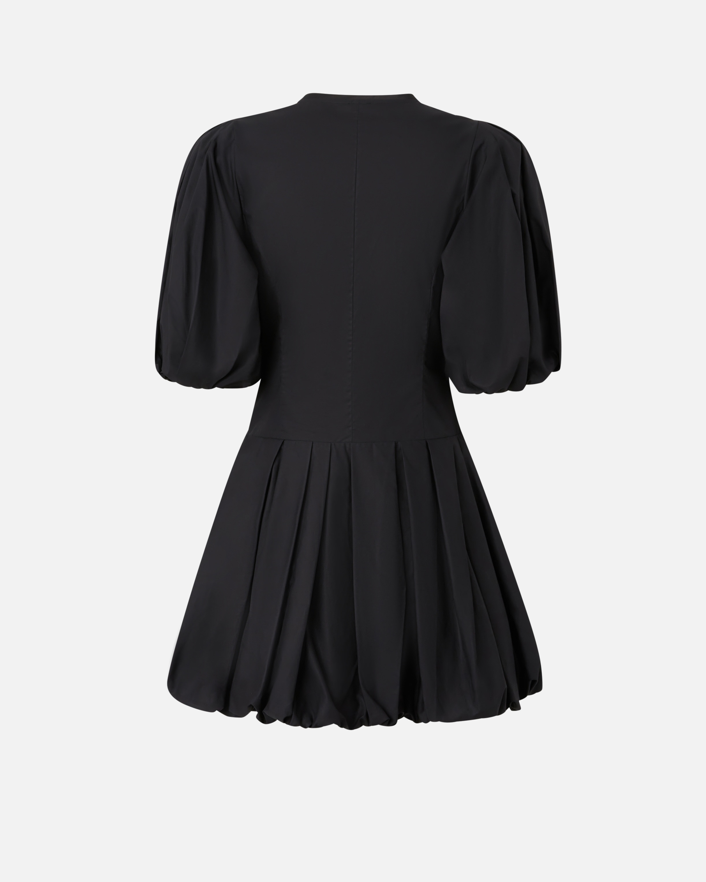 SHORT DRESS WITH BALLOON SKIRT - 6