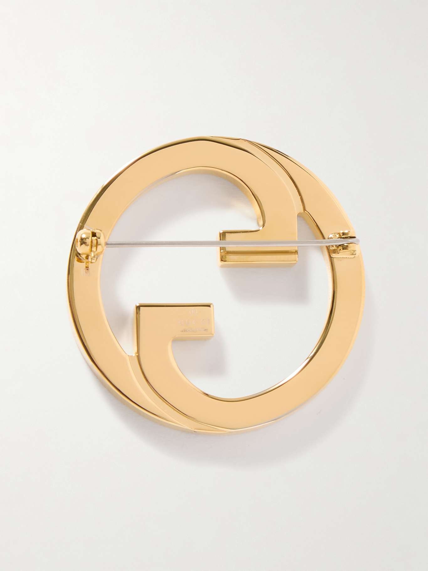 Blondie gold-tone brooch - 3