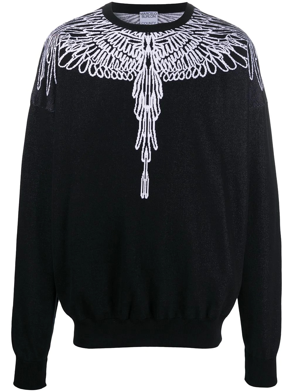 Pictorial Wings crew neck sweatshirt - 1