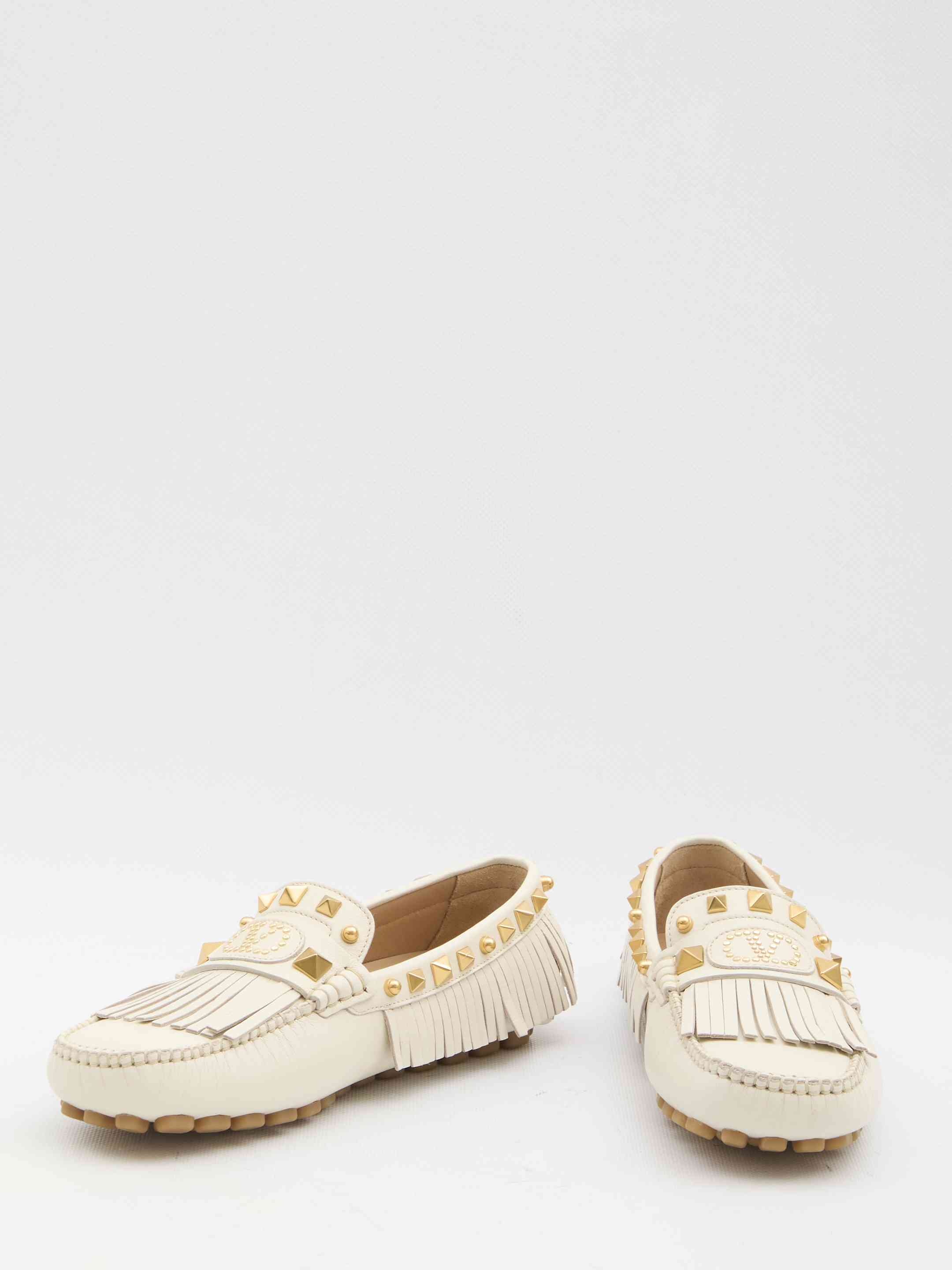 Valentino Garavani Women Plaster Caster Driver Loafers - 5