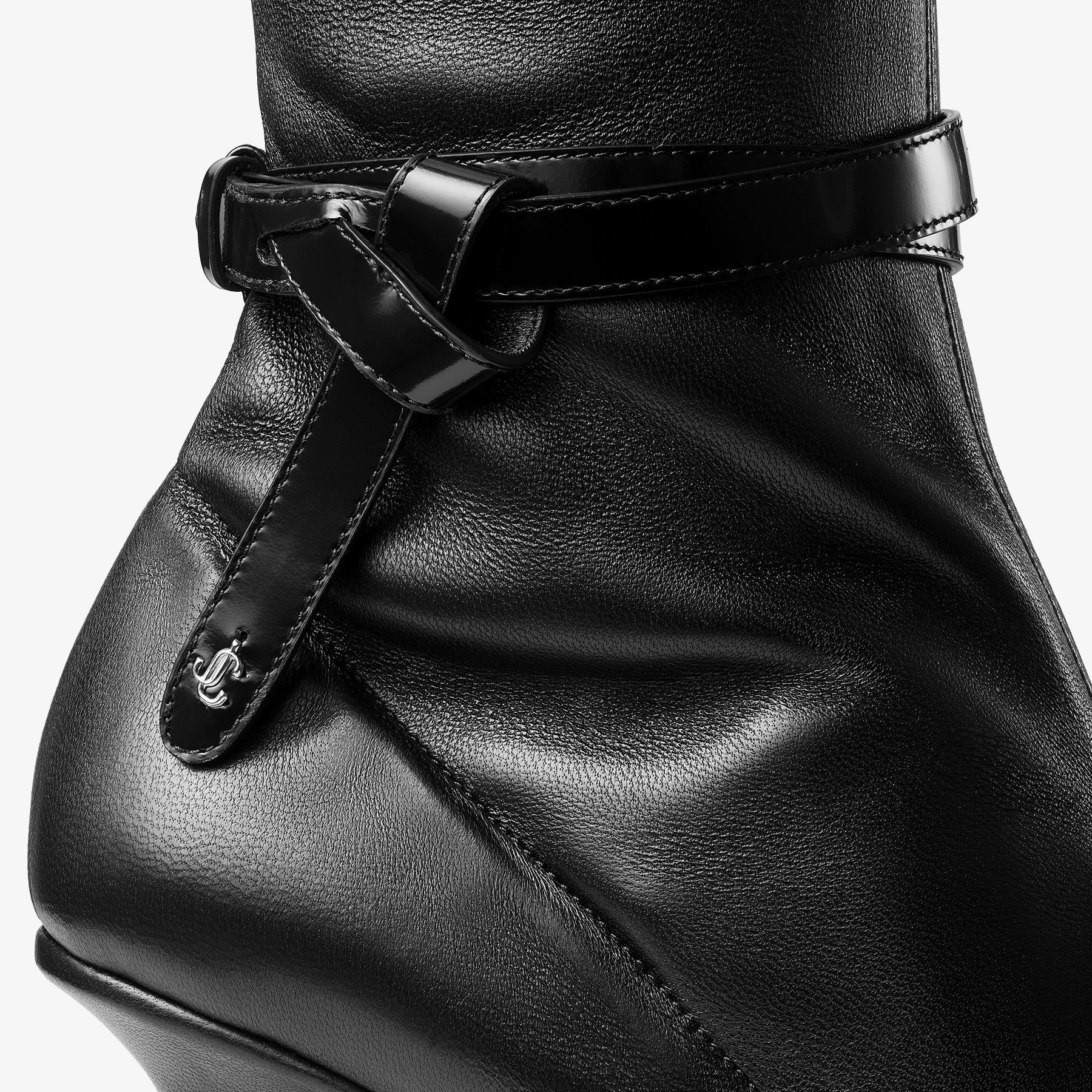Camie Over The Knee Boot 85
Black Stretch Nappa and Spazzolato Leather Boot - 3