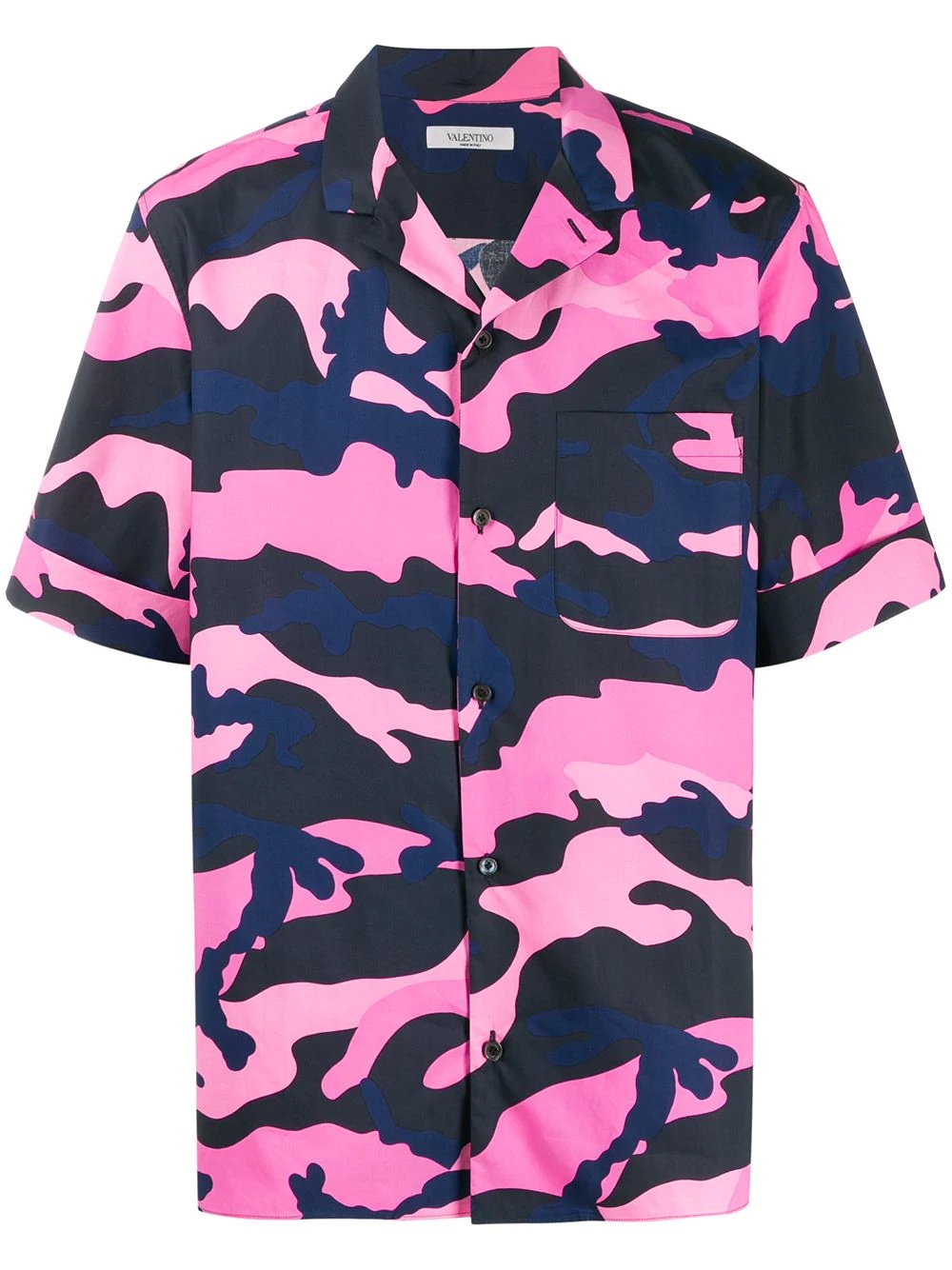 camouflage print shortsleeved shirt - 1