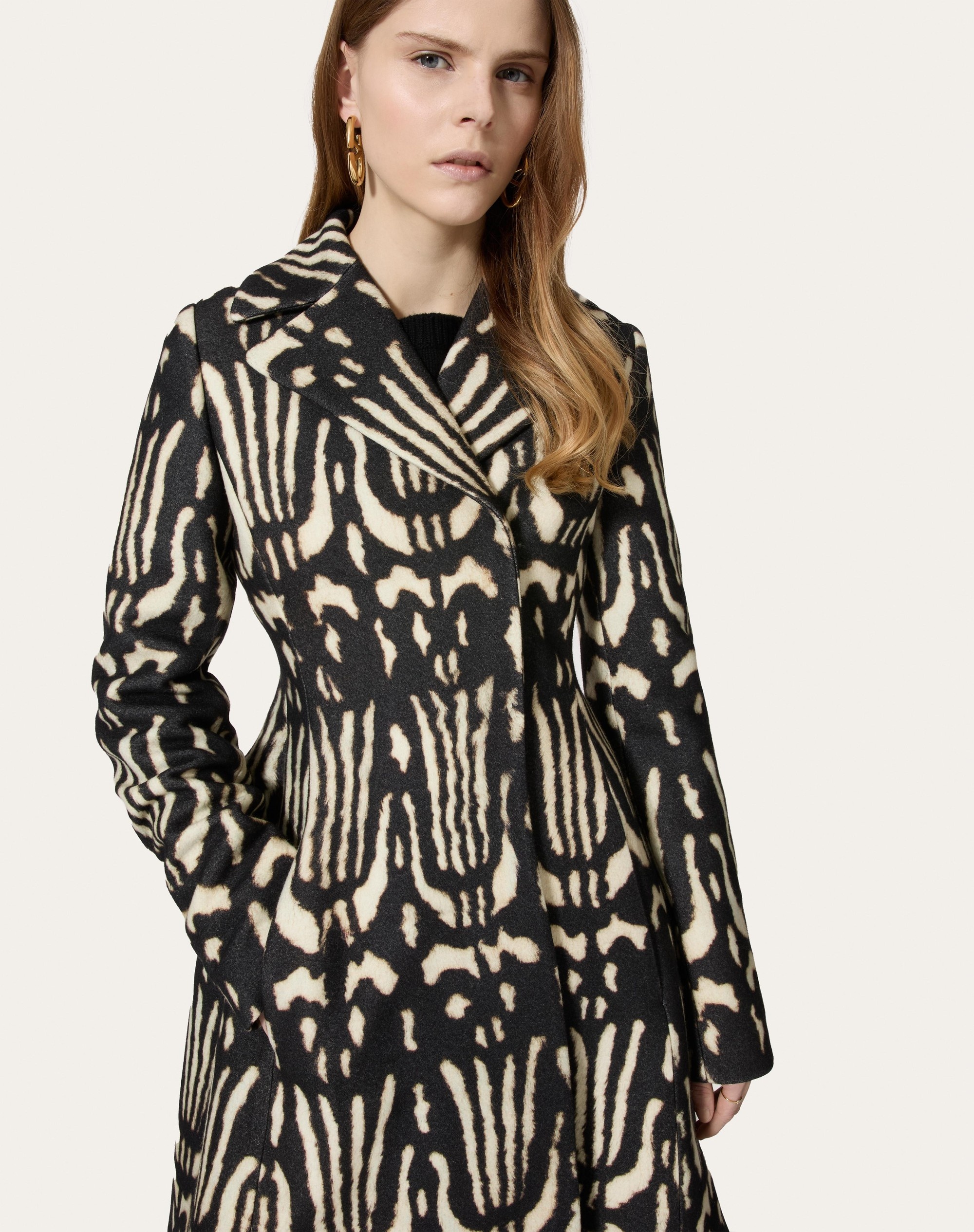 VALENTINO WILDPRINT 98 COAT - 5