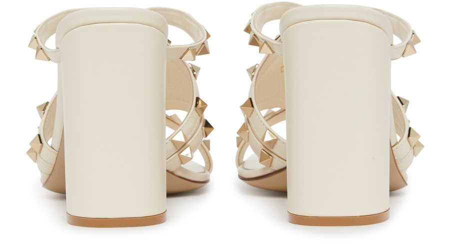 Rockstud heeled sandals - 4