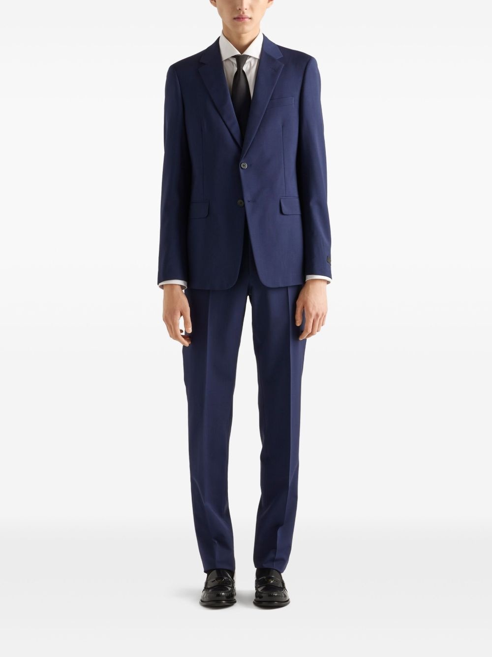 mohair-blend suit - 2
